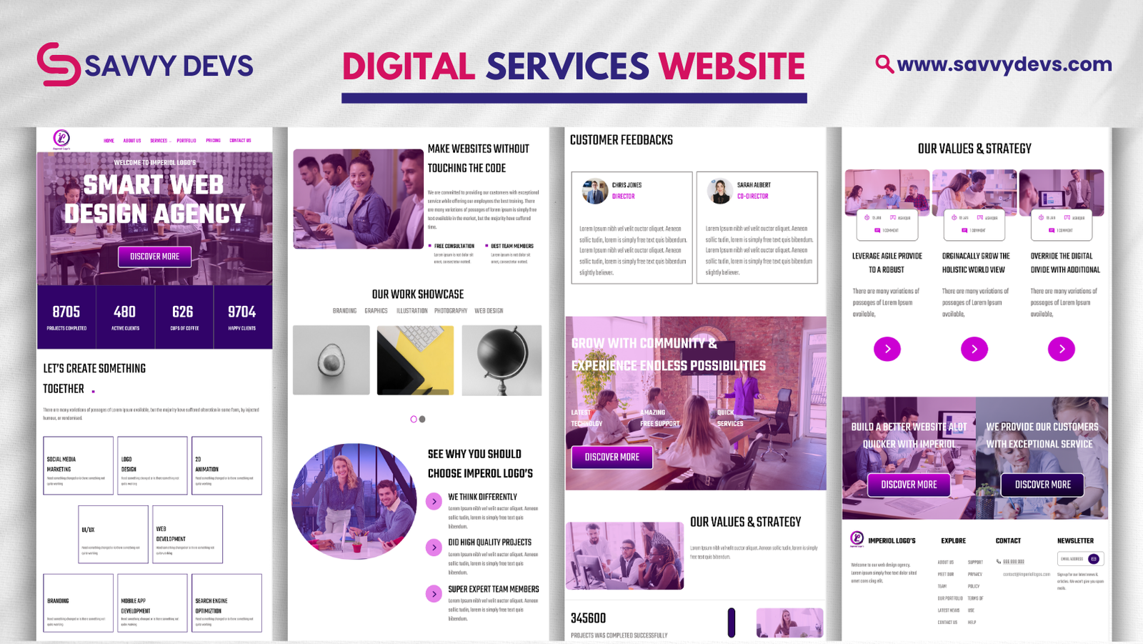 Digital Service Website