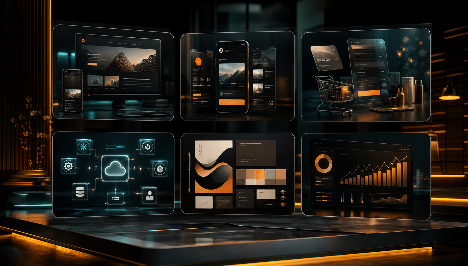 Digital product service panels